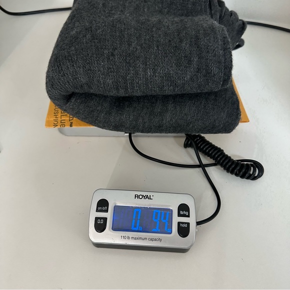 LUCKY BRAND Muffler Scarf Fringe Gray NWOT Rectangle Long knit Wrap - Picture 11 of 11